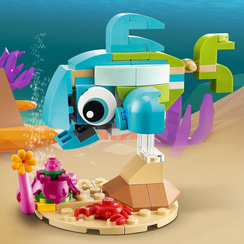 LEGO Dolfijn en Schildpad 31128 Creator 3-in-1 LEGO CREATOR @ 2TTOYS | Official LEGO shop😊🥰 LEGO €. 9.99