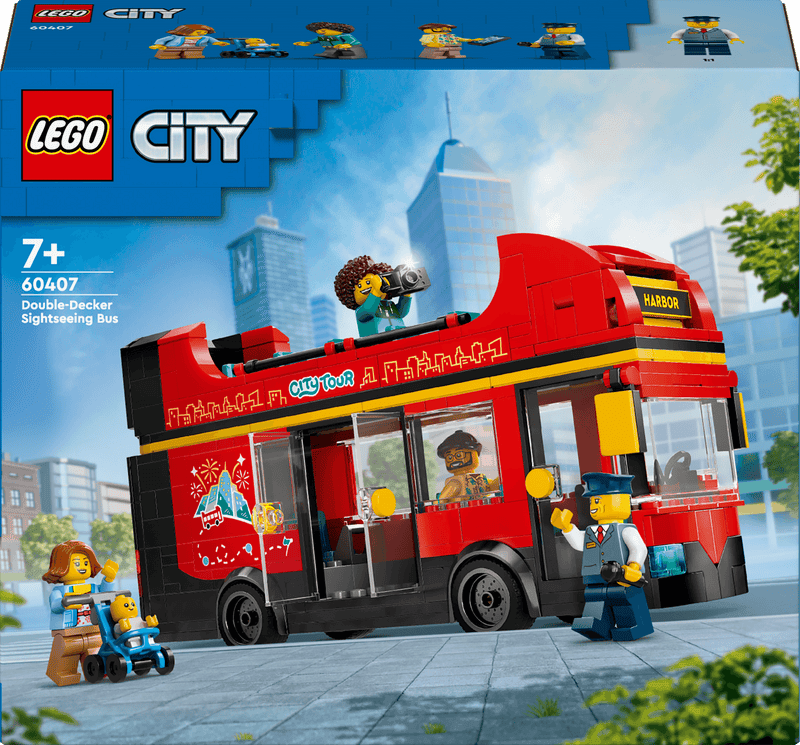 LEGO Double-Decker Sightseeing Bus 60407 City @ 2TTOYS | Official LEGO shop😊🥰 2TTOYS €. 24.99