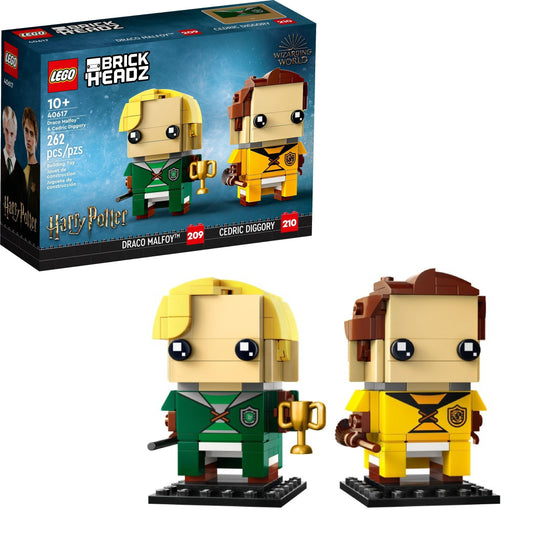 LEGO Draco Malfoy™ and Cedric Diggory 40617 Brickheadz LEGO BRICKHEADZ @ 2TTOYS | Official LEGO shop😊🥰 LEGO €. 24.99