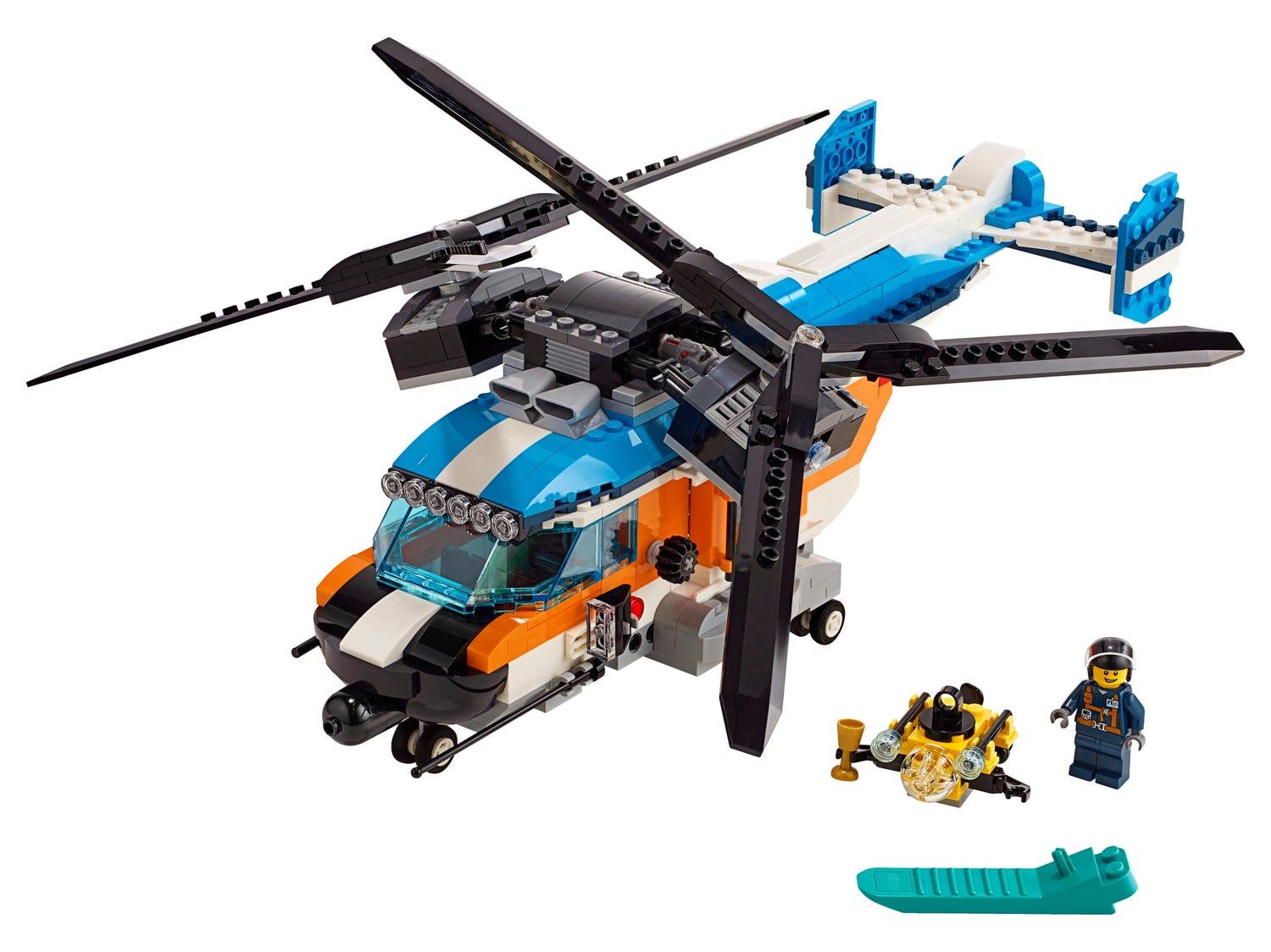 LEGO Dubbel-rotor helikopter 31096 Creator 3-in-1 LEGO CREATOR @ 2TTOYS | Official LEGO shop😊🥰 LEGO €. 39.99