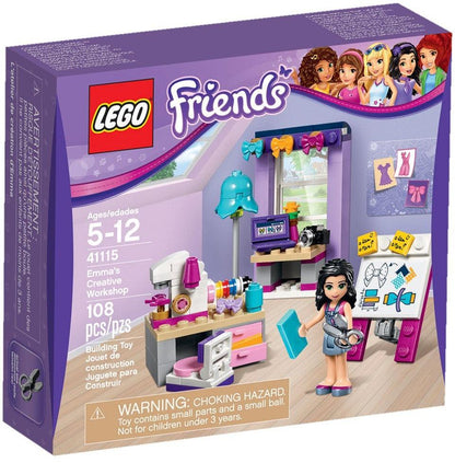 LEGO Emma's Creative Workshop 41115 Friends LEGO Friends @ 2TTOYS | Official LEGO shop😊🥰 LEGO €. 9.99