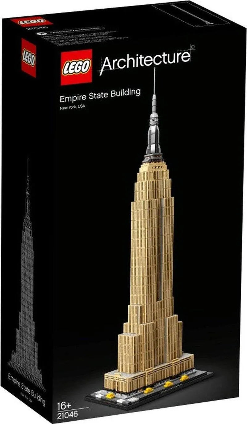 LEGO Empire State Building NewYork 21046 Architecture (USED) LEGO ARCHITECTURE @ 2TTOYS | Official LEGO shop😊🥰 LEGO €. 94.99