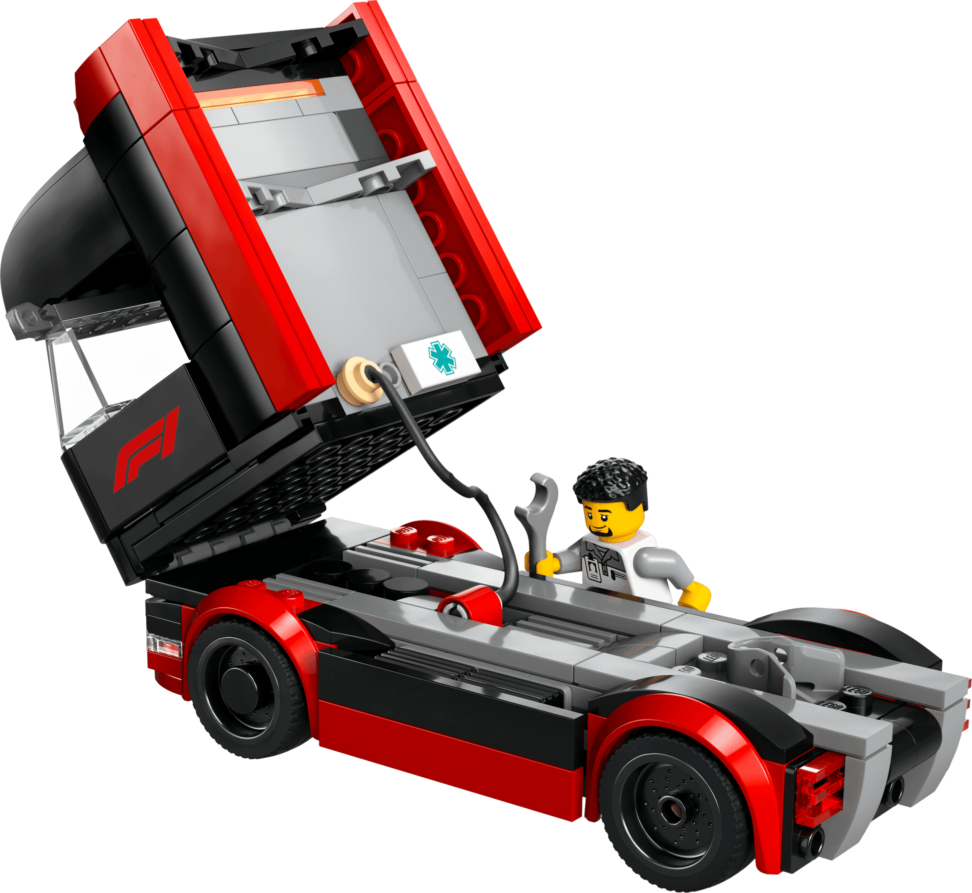 LEGO F1 Truck met Red Bull RB20 & Aston Martin AMR24 F1 auto's 60445 City LEGO CREATOR @ 2TTOYS | Official LEGO shop😊🥰 LEGO €. 84.99