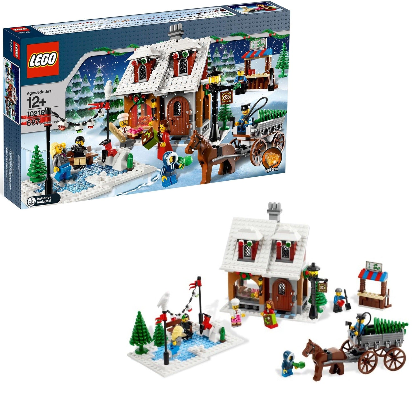 LEGO Feestelijke kerst bakkerij 10216 Creator Expert LEGO CREATOR EXPERT @ 2TTOYS LEGO €. 449.99