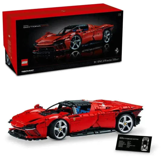 LEGO 42083 Bugatti Chiron Hypercar Veyron, blauw groot model
