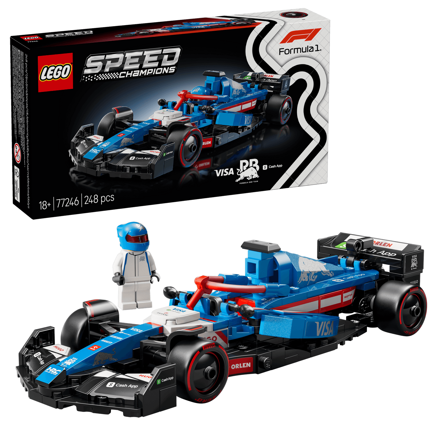 LEGO Formule 1 Combideal: 10 stuks Formule 1 auto's (Levering: 1 maart 2025) @ 2TTOYS | Official LEGO shop😊🥰 2TTOYS | Official LEGO shop😊🥰 €. 227.99