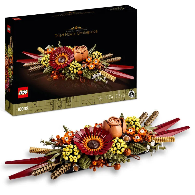 LEGO gedroogde bloemen tafelstuk 10314 Icons LEGO ICONS @ 2TTOYS | Official LEGO shop😊🥰 LEGO €. 44.99