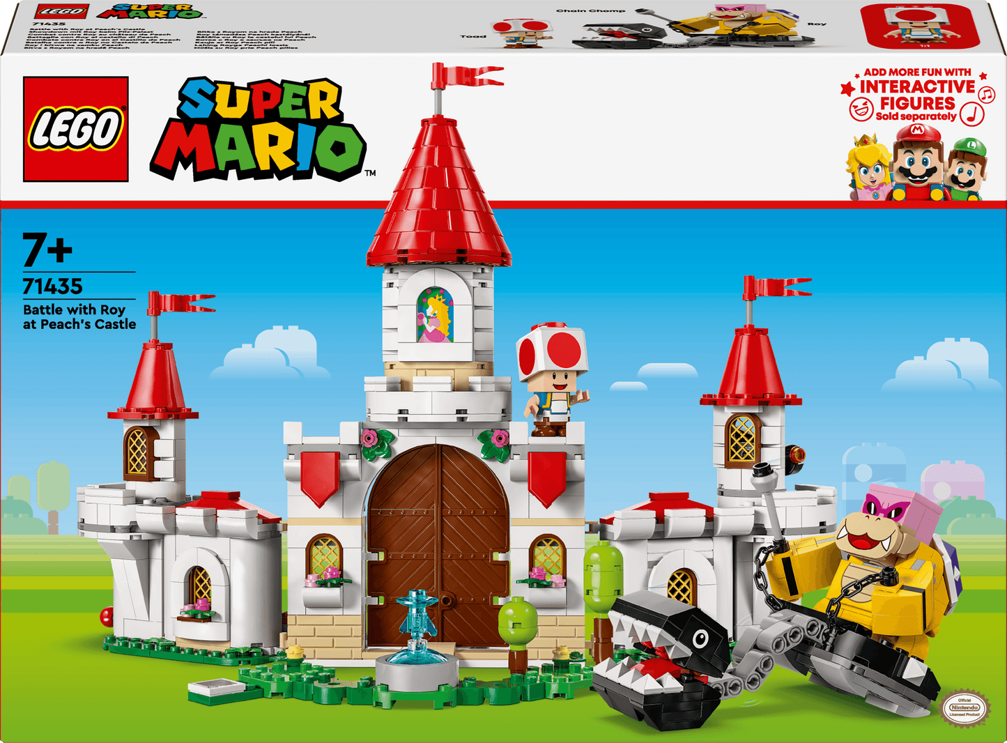 LEGO Gevecht met Roy bij Peach' kasteel 71435 SuperMario LEGO SUPERMARIO @ 2TTOYS | Official LEGO shop😊🥰 LEGO €. 54.99