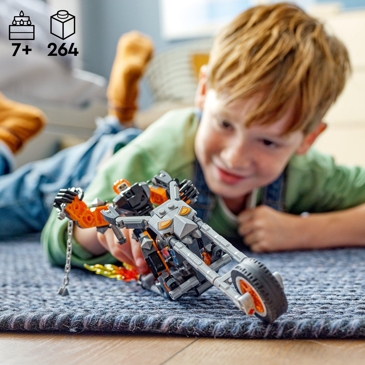 LEGO Ghost Rider Mech & motor 76245 City LEGO SUPERHEROES @ 2TTOYS | Official LEGO shop😊🥰 LEGO €. 29.49