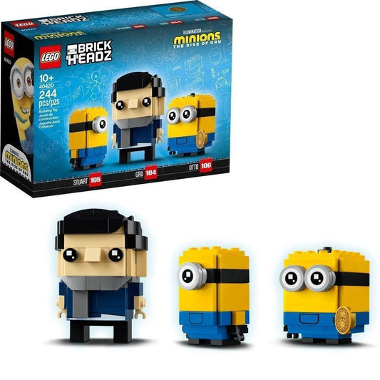 LEGO Gru, Stuart and Otto 40420 Brickheadz LEGO BRICKHEADZ @ 2TTOYS | Official LEGO shop😊🥰 LEGO €. 19.49