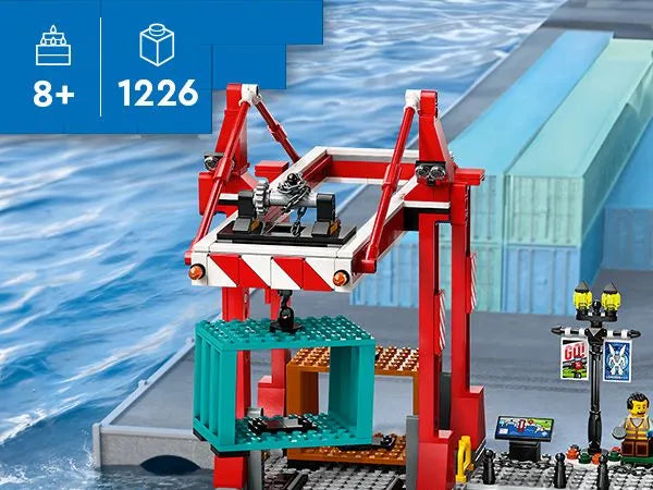 LEGO Harbour 60422 City @ 2TTOYS | Official LEGO shop😊🥰 2TTOYS €. 109.99