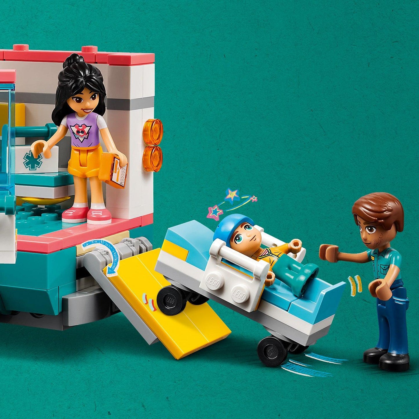 LEGO Heartlake City ambulance 42613 Friends LEGO FRIENDS @ 2TTOYS | Official LEGO shop😊🥰 LEGO €. 29.49