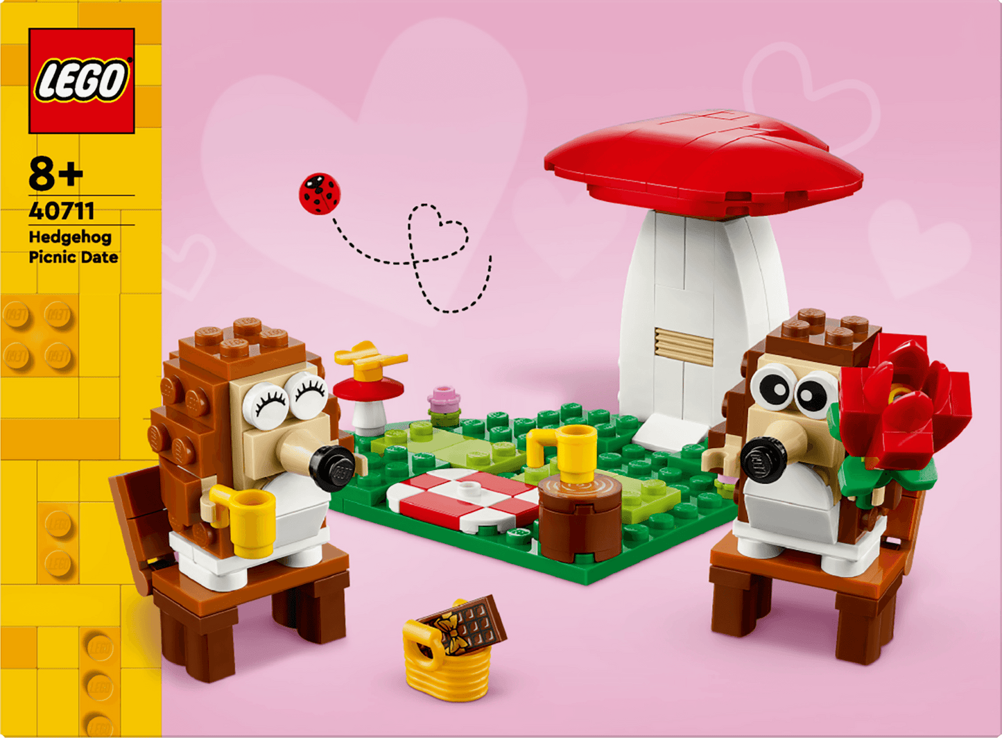 LEGO Hedgehog Picnic Date 40711 Creator LEGO Creator @ 2TTOYS | Official LEGO shop😊🥰 LEGO €. 12.49