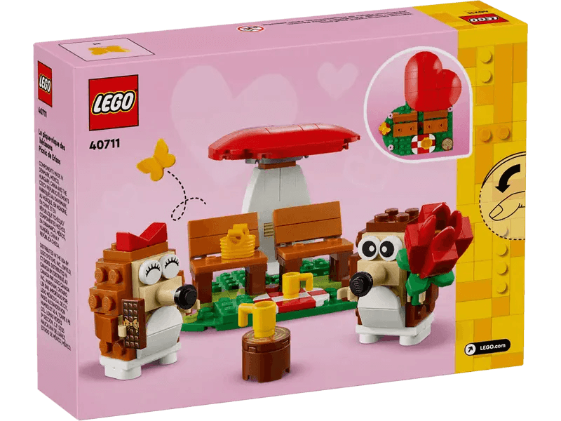 LEGO Hedgehog Picnic Date 40711 Creator LEGO Creator @ 2TTOYS | Official LEGO shop😊🥰 LEGO €. 12.49