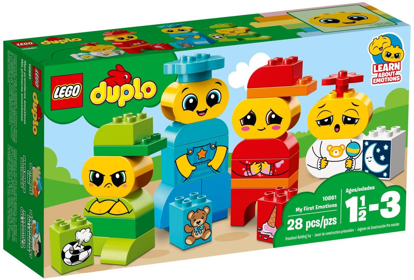 LEGO Herken emoties Losse stenen 10861 DUPLO LEGO DUPLO @ 2TTOYS | Official LEGO shop😊🥰 LEGO €. 17.99