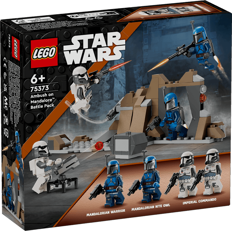 LEGO Hinderlaag op Mandalore Battle Pack 75373 StarWars LEGO STARWARS @ 2TTOYS | Official LEGO shop😊🥰 LEGO €. 18.48