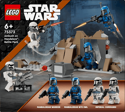 LEGO Hinderlaag op Mandalore Battle Pack 75373 StarWars LEGO STARWARS @ 2TTOYS | Official LEGO shop😊🥰 LEGO €. 18.48