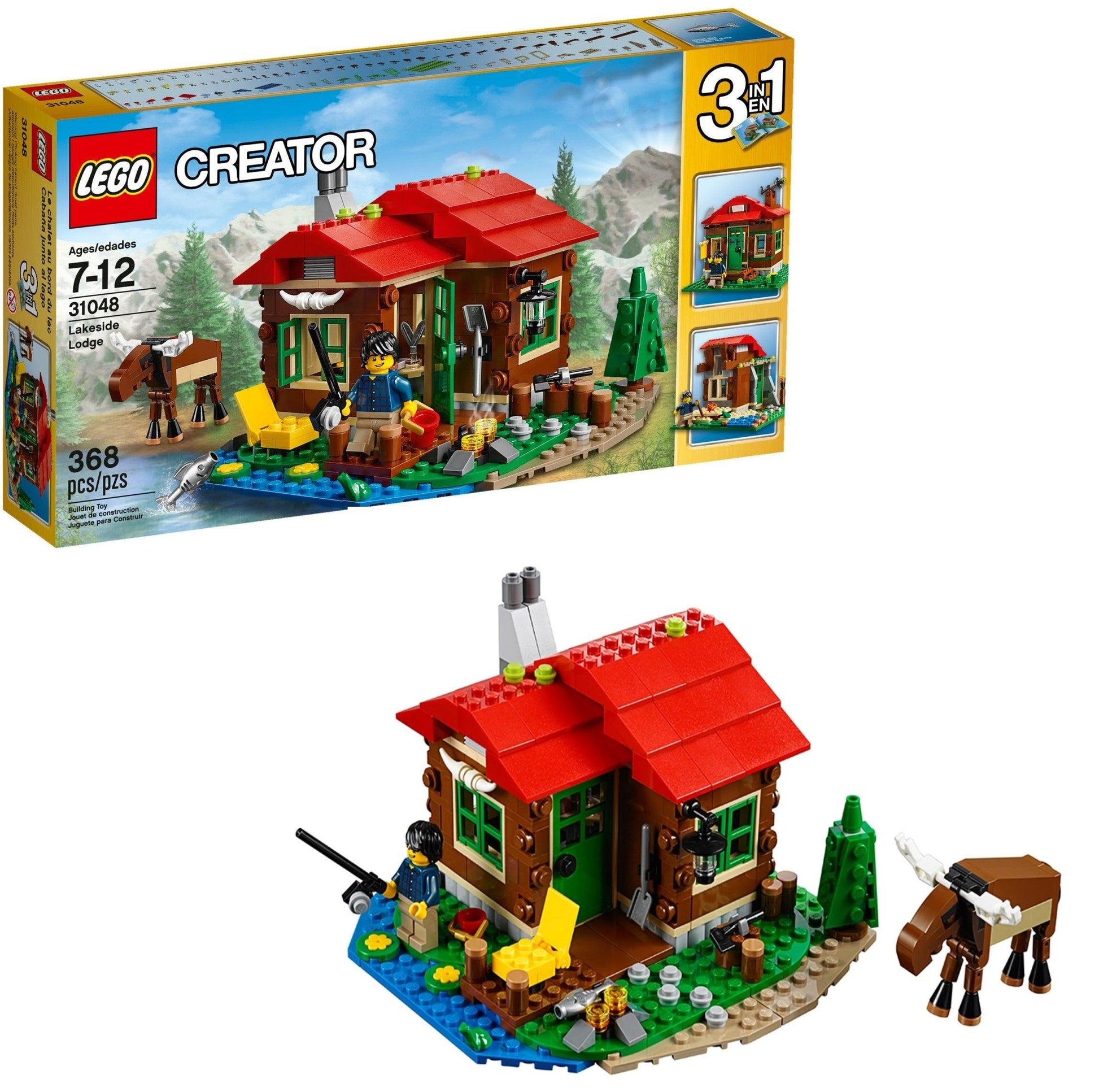 LEGO Huisje aan het meer 31048 Creator LEGO CREATOR @ 2TTOYS | Official LEGO shop😊🥰 LEGO €. 45.99