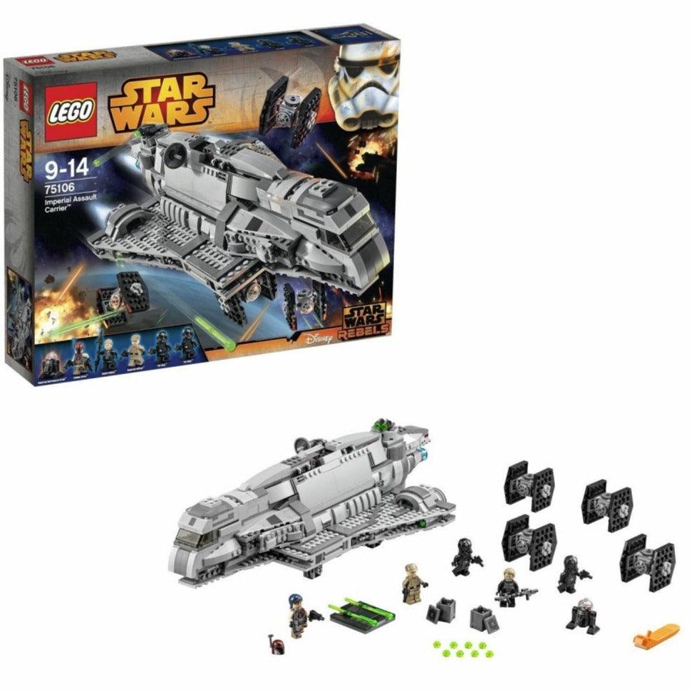 LEGO Imperial Assault Carrier Transport voor TIE Fighters 75106 StarWars LEGO STARWARS @ 2TTOYS | Official LEGO shop😊🥰 LEGO €. 159.99