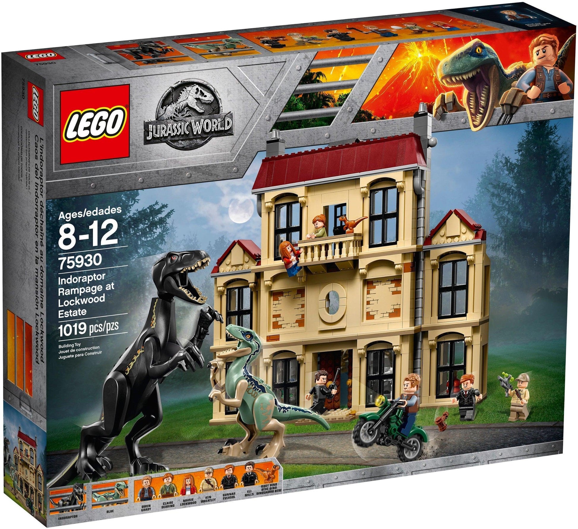 LEGO Indoraptor Rampage at Lockwood Estate 75930 Jurassic World LEGO JURASSIC WORLD @ 2TTOYS LEGO €. 99.99