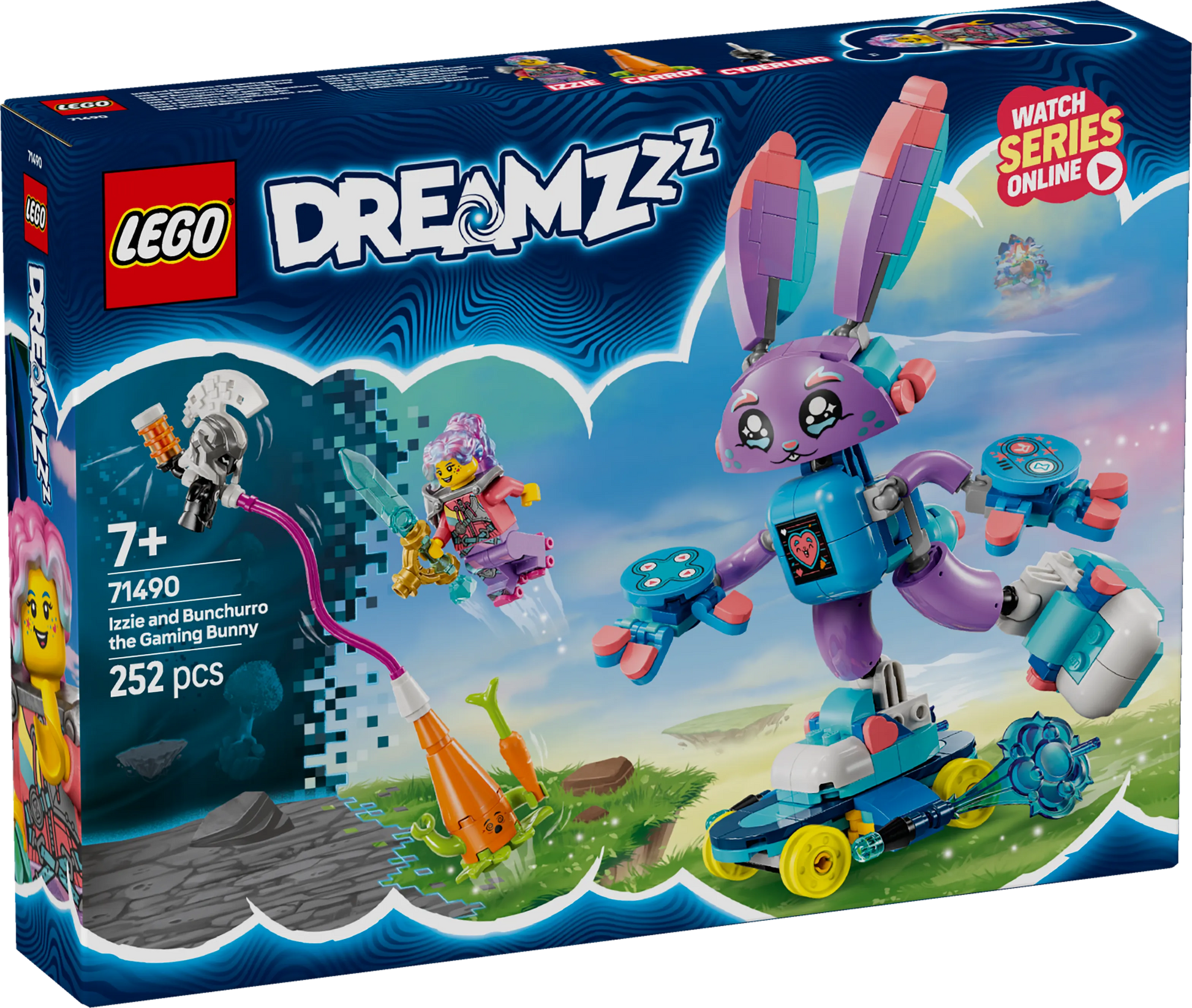 LEGO Izzie and Bunchu Rro the gaming bunny 71490 Dreamzzz @ 2TTOYS | Official LEGO shop😊🥰 2TTOYS | Official LEGO shop😊🥰 €. 16.49