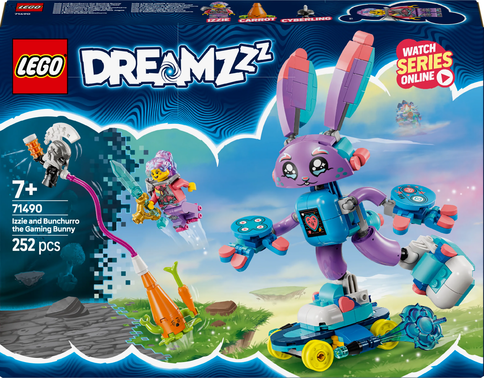 LEGO Izzie and Bunchu Rro the gaming bunny 71490 Dreamzzz @ 2TTOYS | Official LEGO shop😊🥰 2TTOYS | Official LEGO shop😊🥰 €. 16.49