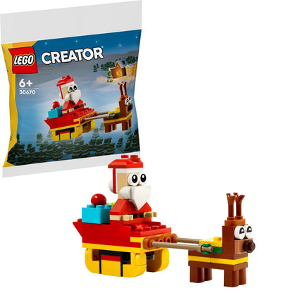 LEGO Kerstmans Sledetocht 30670 Creator LEGO CREATOR @ 2TTOYS | Official LEGO shop😊🥰 LEGO €. 3.99