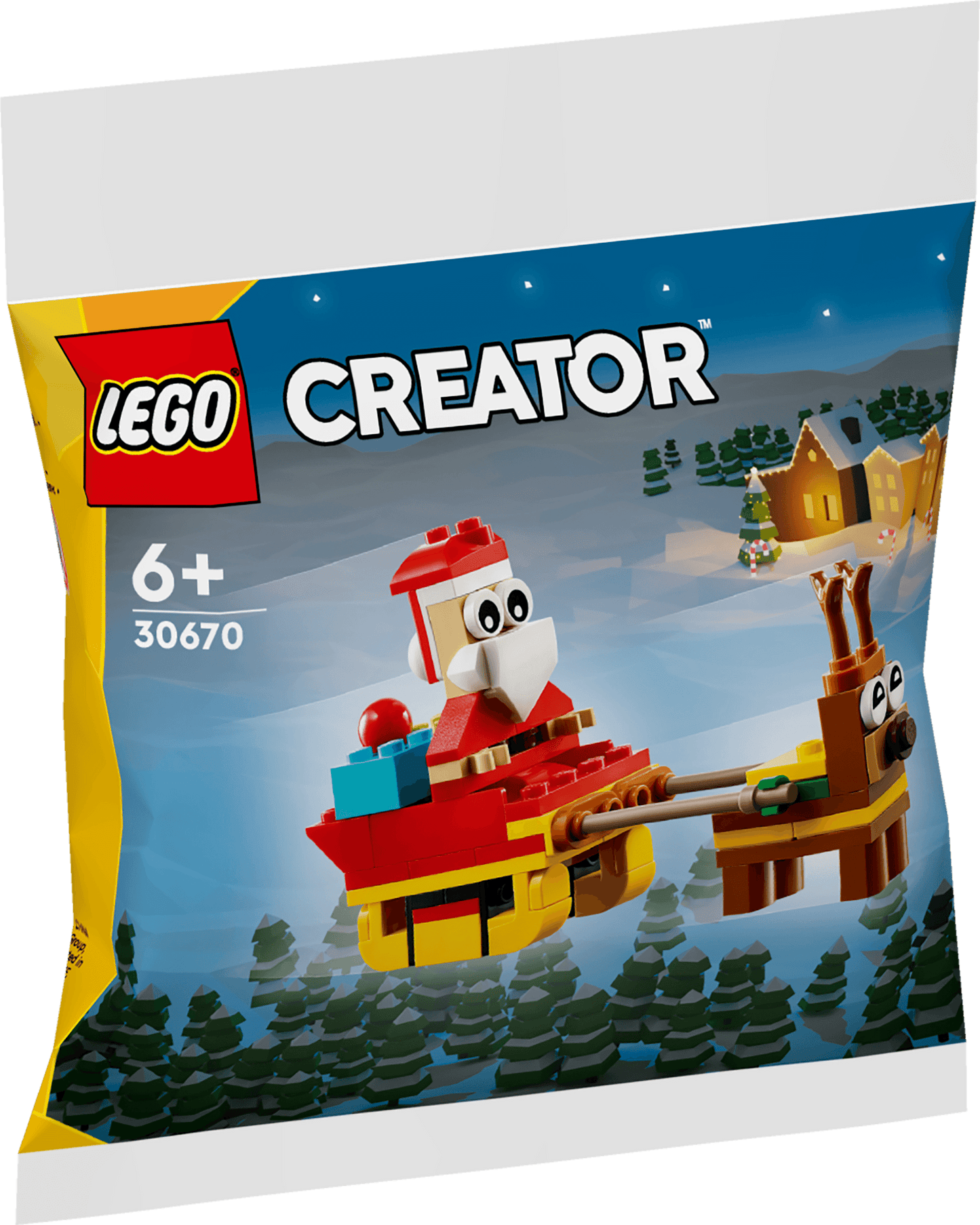 LEGO Kerstmans Sledetocht 30670 Creator LEGO CREATOR @ 2TTOYS | Official LEGO shop😊🥰 LEGO €. 3.99