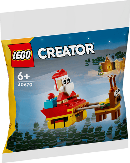 LEGO Kerstmans Sledetocht 30670 Creator LEGO CREATOR @ 2TTOYS | Official LEGO shop😊🥰 LEGO €. 3.99