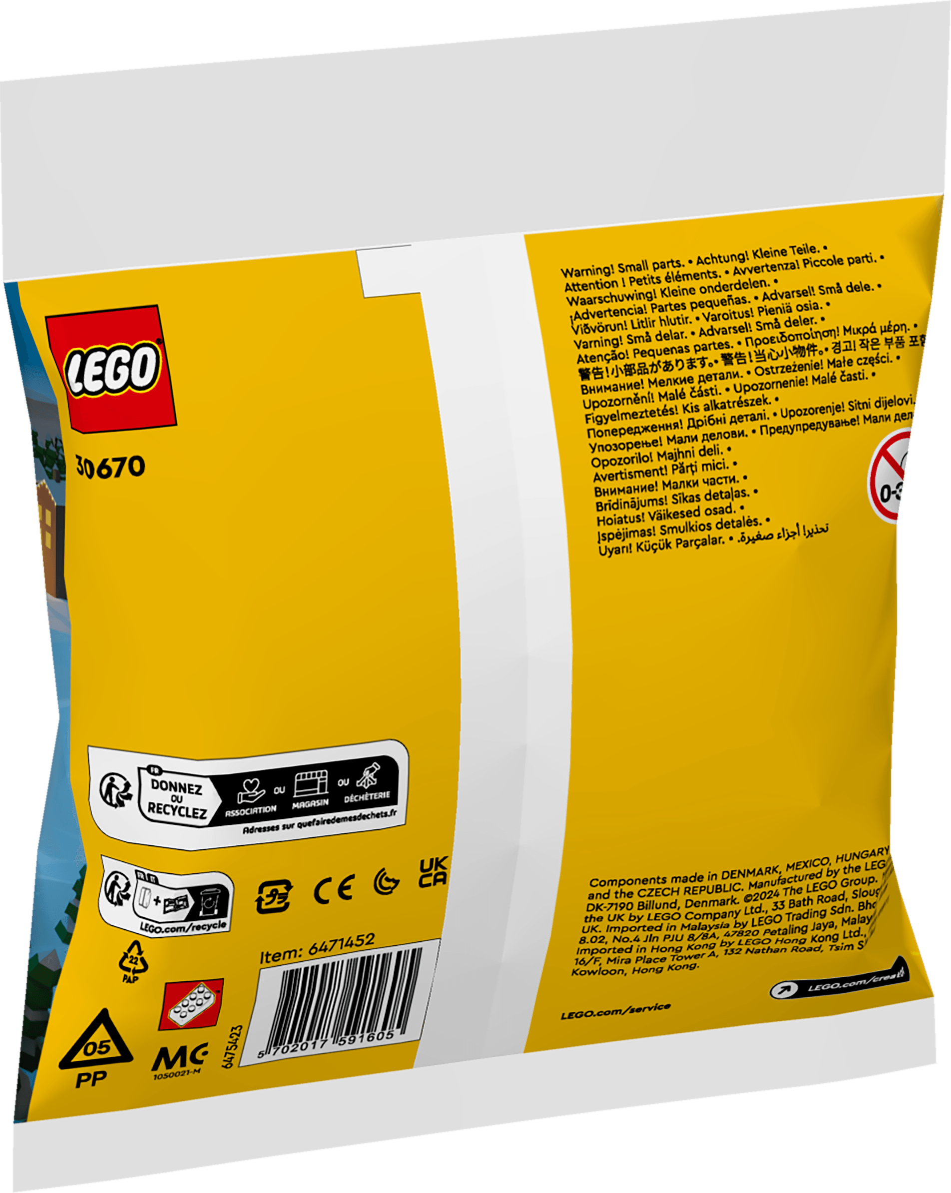 LEGO Kerstmans Sledetocht 30670 Creator LEGO CREATOR @ 2TTOYS | Official LEGO shop😊🥰 LEGO €. 3.99