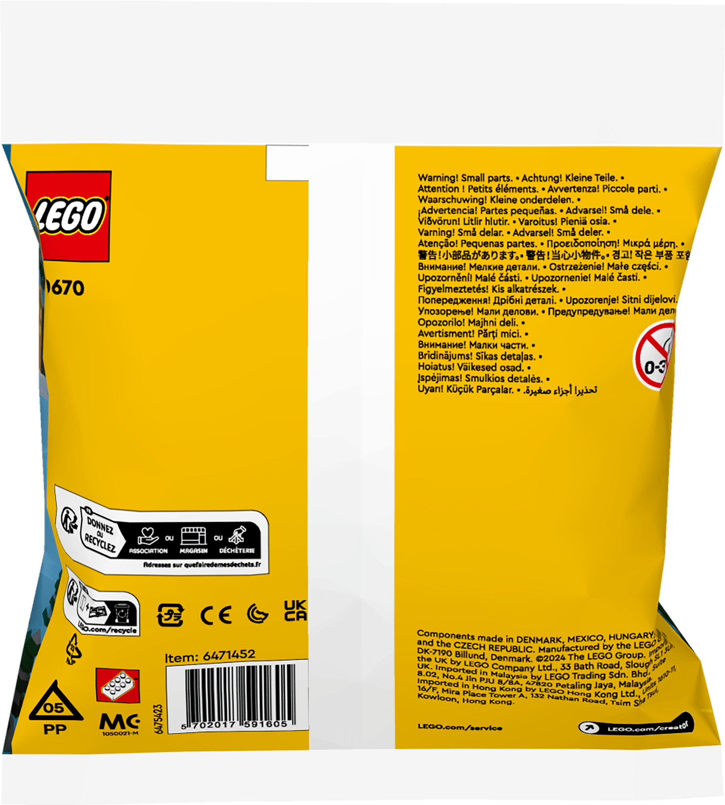 LEGO Kerstmans Sledetocht 30670 Creator LEGO CREATOR @ 2TTOYS | Official LEGO shop😊🥰 LEGO €. 3.99