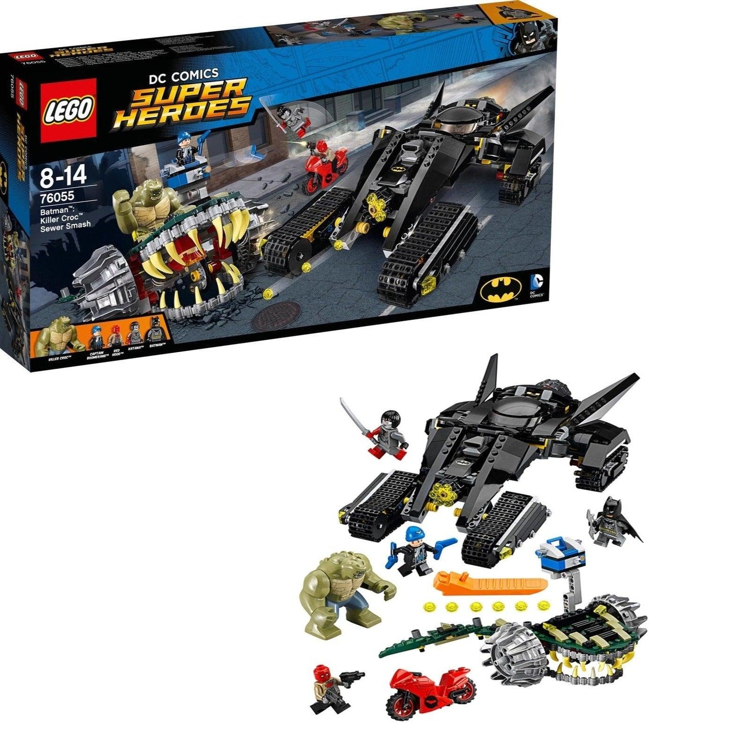 LEGO Killer Croc Riool Ravage Sewer Smash 76055 Batman LEGO BATMAN @ 2TTOYS | Official LEGO shop😊🥰 LEGO €. 79.99