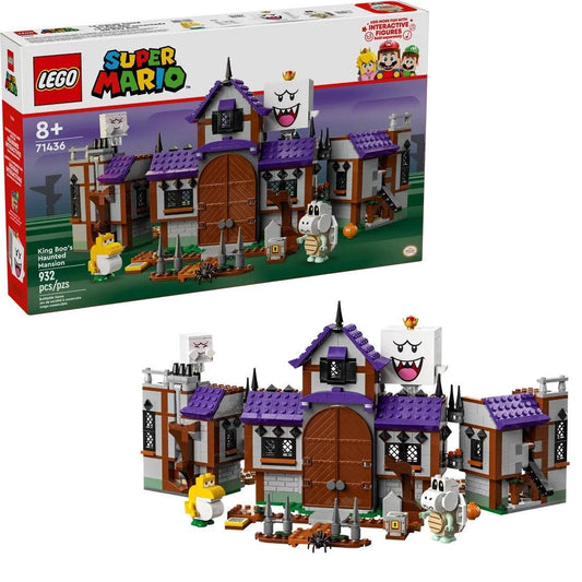 LEGO King Boo's Haunted Mansion 71436 SuperMario LEGO SUPERMARIO @ 2TTOYS | Official LEGO shop😊🥰 LEGO €. 74.99