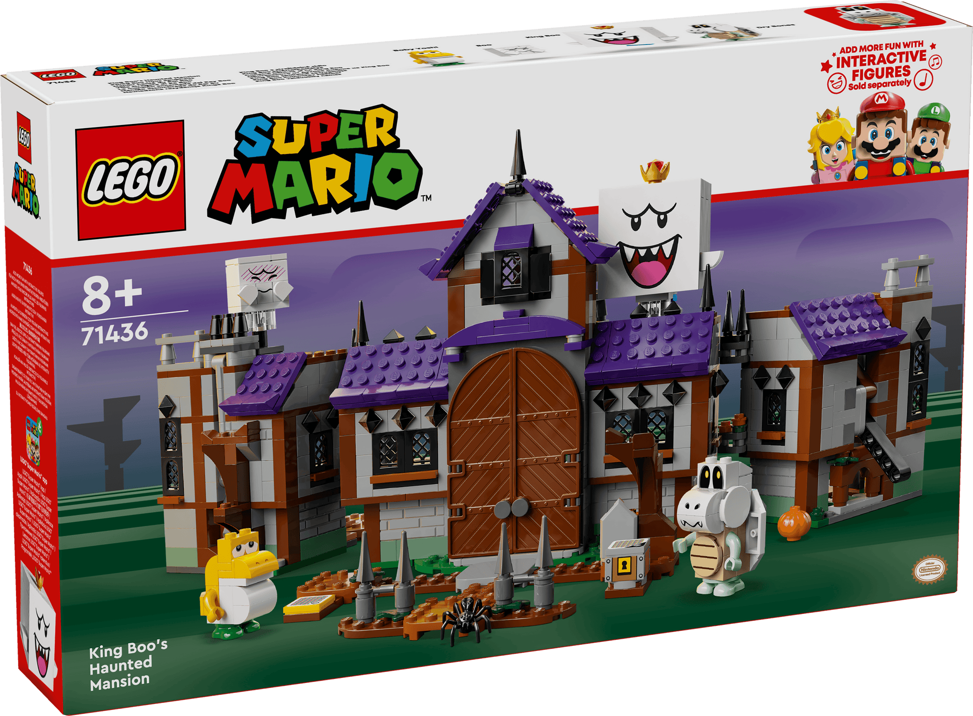 LEGO King Boo's spookhuis 71436 SuperMario LEGO SUPERMARIO @ 2TTOYS | Official LEGO shop😊🥰 LEGO €. 63.48