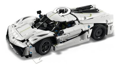 LEGO Koenigsegg Jesko Absolut Hypercar (wit) 42184 Technic LEGO CREATOR @ 2TTOYS | Official LEGO shop😊🥰 LEGO €. 54.99