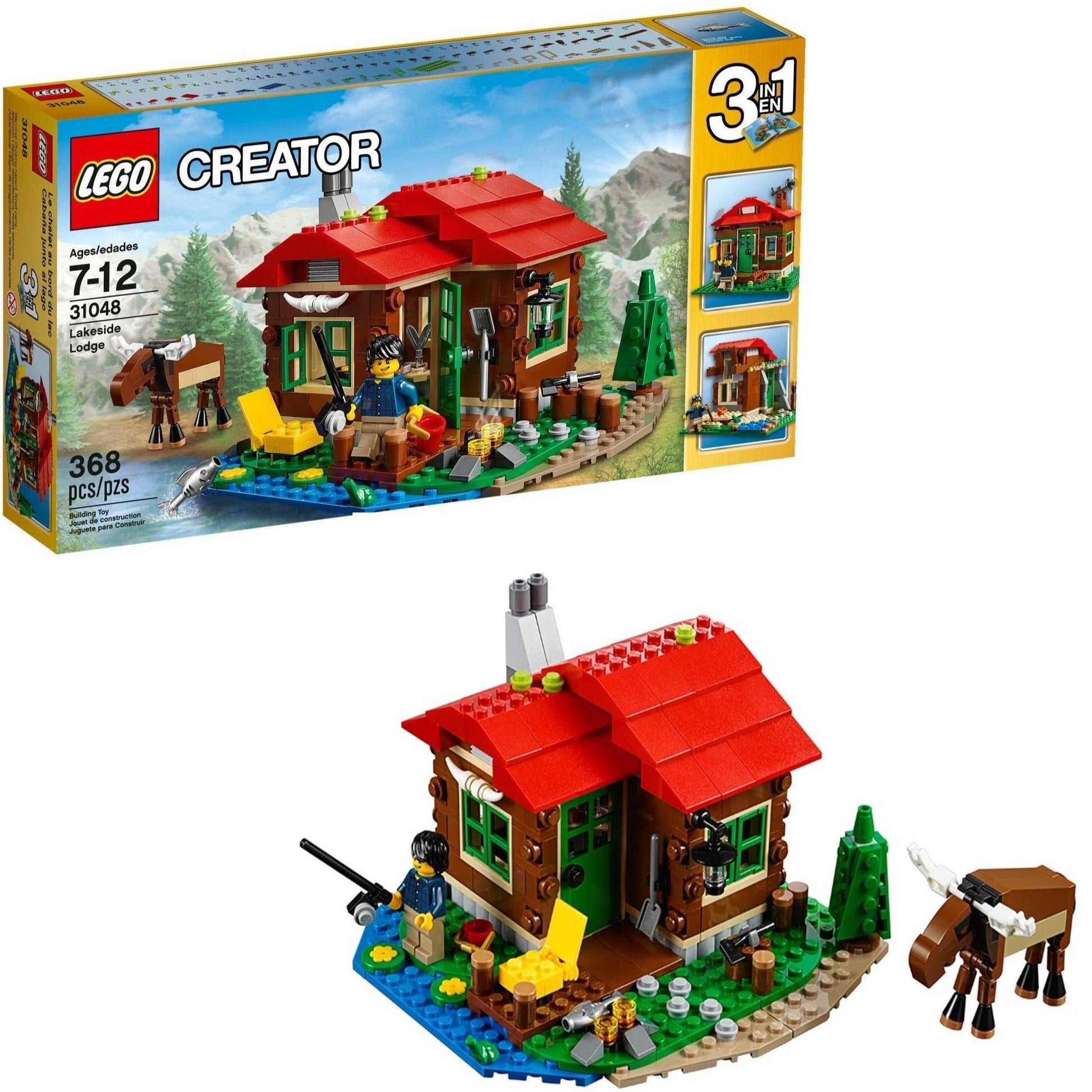 LEGO Lakeside Lodge 31048 Creator LEGO CREATOR @ 2TTOYS | Official LEGO shop😊🥰 LEGO €. 45.99