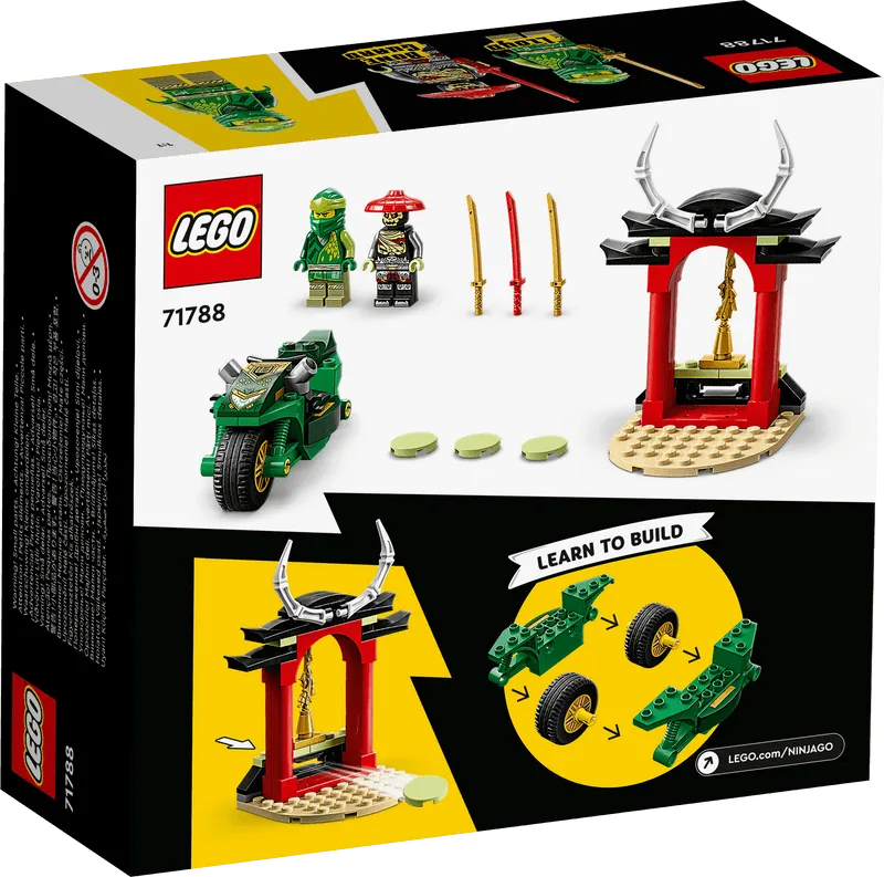 LEGO Lloyd's Ninja Street Bike 71788 Ninjago LEGO NINJAGO @ 2TTOYS | Official LEGO shop😊🥰 LEGO €. 8.48