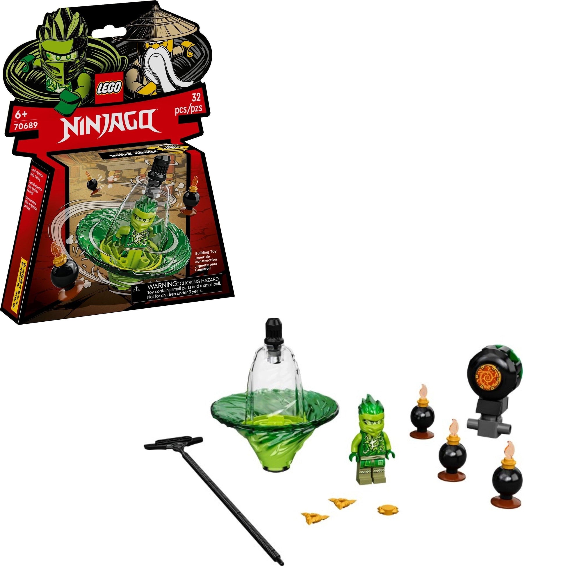 LEGO Lloyd's Spinjitzu Ninja Training 70689 Ninjago LEGO Ninjago @ 2TTOYS | Official LEGO shop😊🥰 LEGO €. 9.99