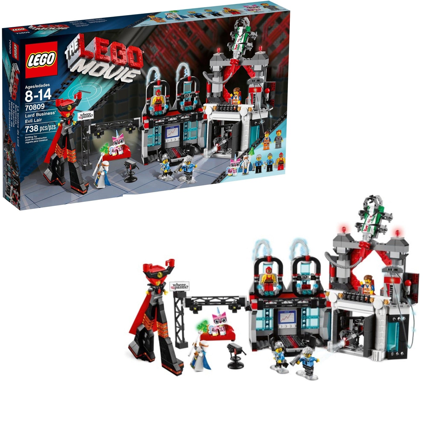 LEGO Lord Business schuilplaats 708509 LEGO Movie @ 2TTOYS | Official LEGO shop😊🥰 2TTOYS €. 59.99