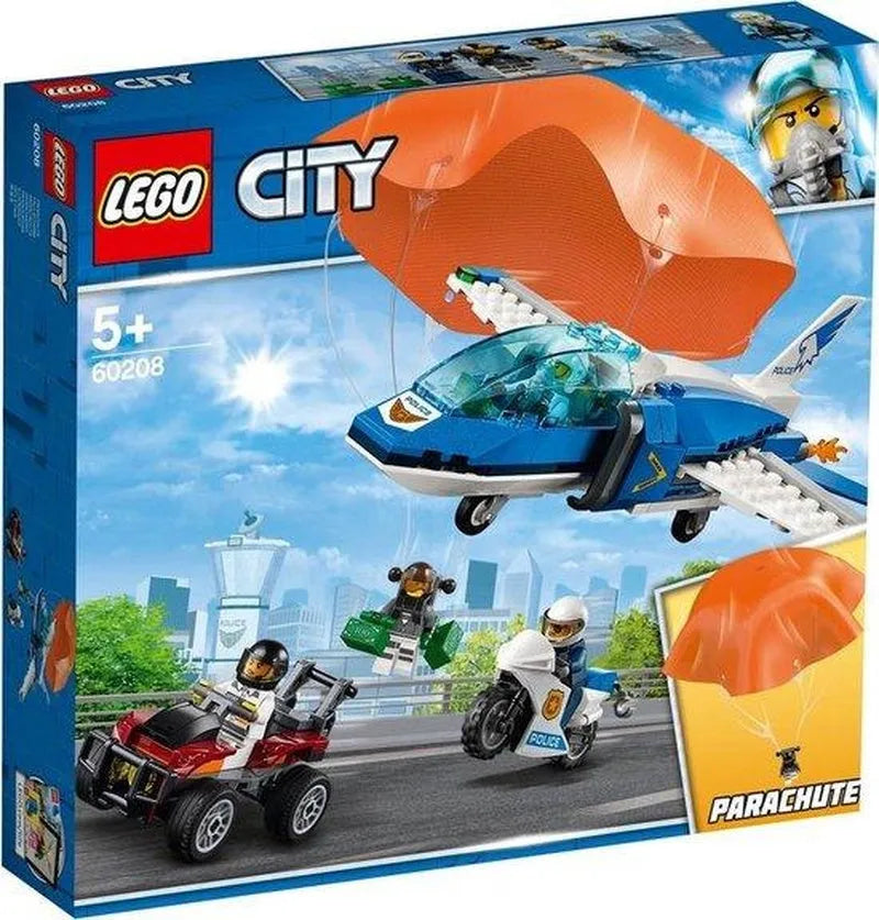 LEGO Lucht politie parachute met vliegtuig 60208 City LEGO CITY POLITIE @ 2TTOYS | Official LEGO shop😊🥰 LEGO €. 24.99