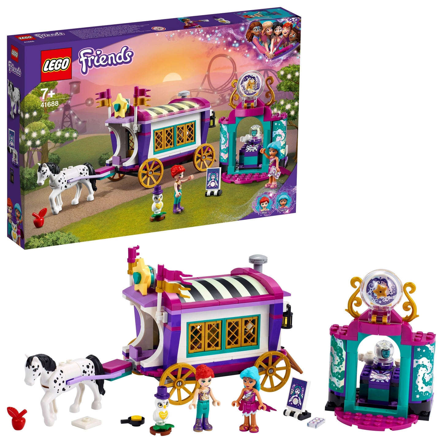 LEGO Magical Caravan 41688 Friends LEGO FRIENDS @ 2TTOYS | Official LEGO shop😊🥰 LEGO €. 49.99