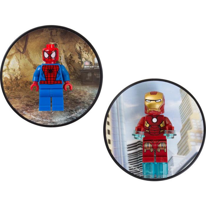 LEGO Magnet Set: Spiderman and Iron Man 5002827 Gear LEGO Gear @ 2TTOYS | Official LEGO shop😊🥰 LEGO €. 13.99