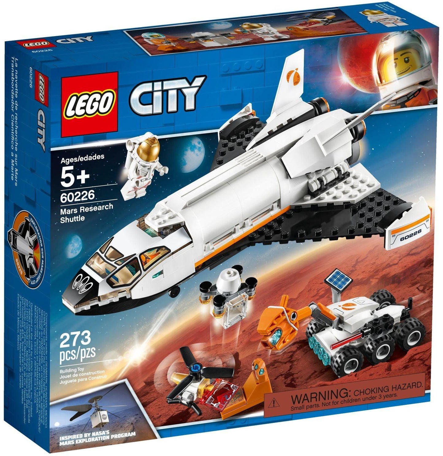 LEGO Mars Research Shuttle 60226 City LEGO CITY RUIMTEVAART @ 2TTOYS | Official LEGO shop😊🥰 LEGO €. 59.99