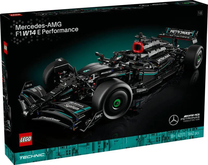 LEGO Mercedes-AMG F1 car W14 E Performance 42171 Technic LEGO TECHNIC @ 2TTOYS | Official LEGO shop😊🥰 LEGO €. 219.99