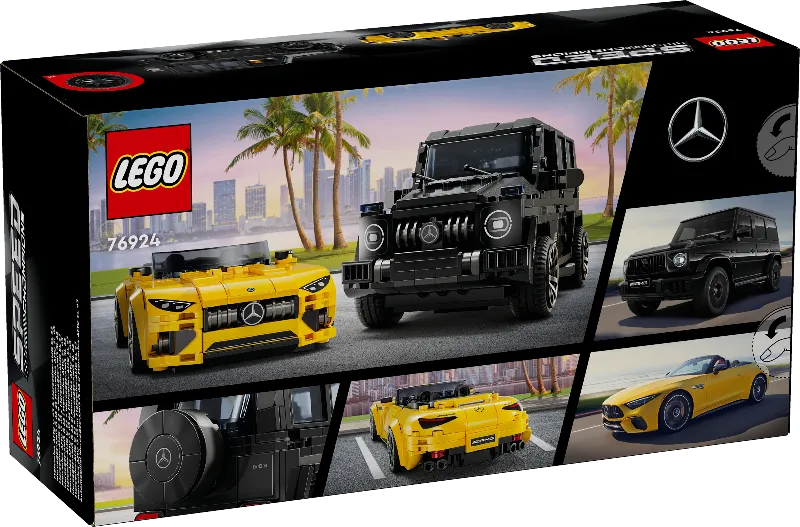 LEGO Mercedes-AMG GT Roadster 2024 & AMG G 63 76924 Speedchampions LEGO SPEEDCHAMPIONS @ 2TTOYS | Official LEGO shop😊🥰 LEGO €. 42.49