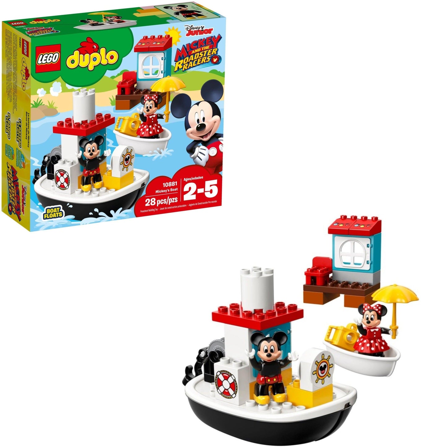 LEGO Mickey's Boat 10881 DUPLO LEGO DUPLO MICKEY MOUSE @ 2TTOYS | Official LEGO shop😊🥰 LEGO €. 29.99