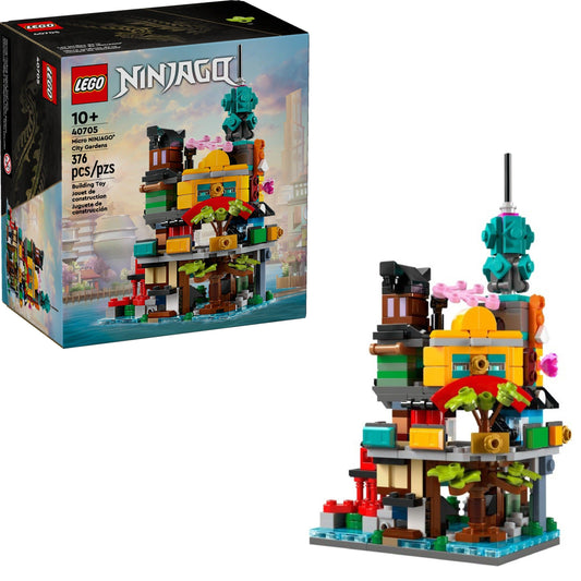 LEGO Micro NINJAGO® stadstuinen 40705 Ninjago LEGO NINJAGO @ 2TTOYS | Official LEGO shop😊🥰 LEGO €. 14.49