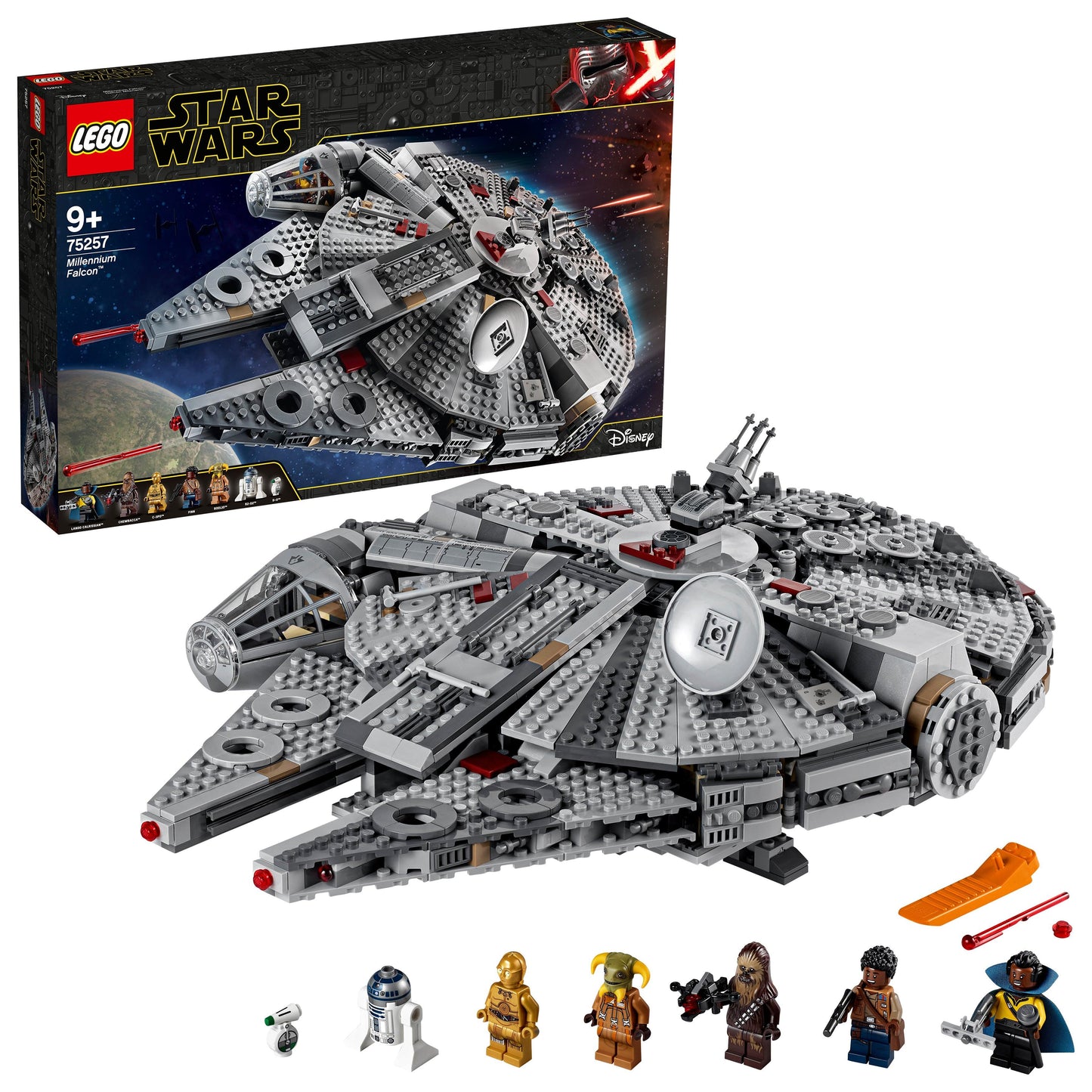 LEGO Millennium Falcon 2019: 1.351 delig 75257 StarWars UCS LEGO STARWARS @ 2TTOYS | Official LEGO shop😊🥰 LEGO €. 159.99