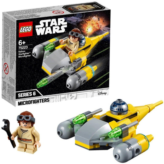 LEGO Naboo Starfighter Microfighter inclusief Anakin Skywalker 75223 StarWars LEGO STARWARS @ 2TTOYS | Official LEGO shop😊🥰 LEGO €. 9.99