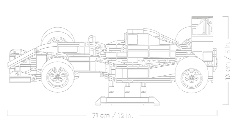 LEGO Nigel Mansell's F1 car 10353 Icons @ 2TTOYS | Official LEGO shop😊🥰 2TTOYS | Official LEGO shop😊🥰 €. 67.98